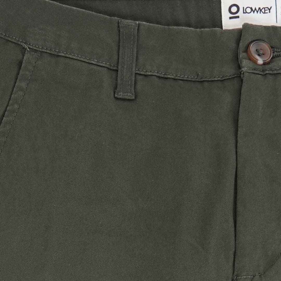 Olive Matte Relax Pants
