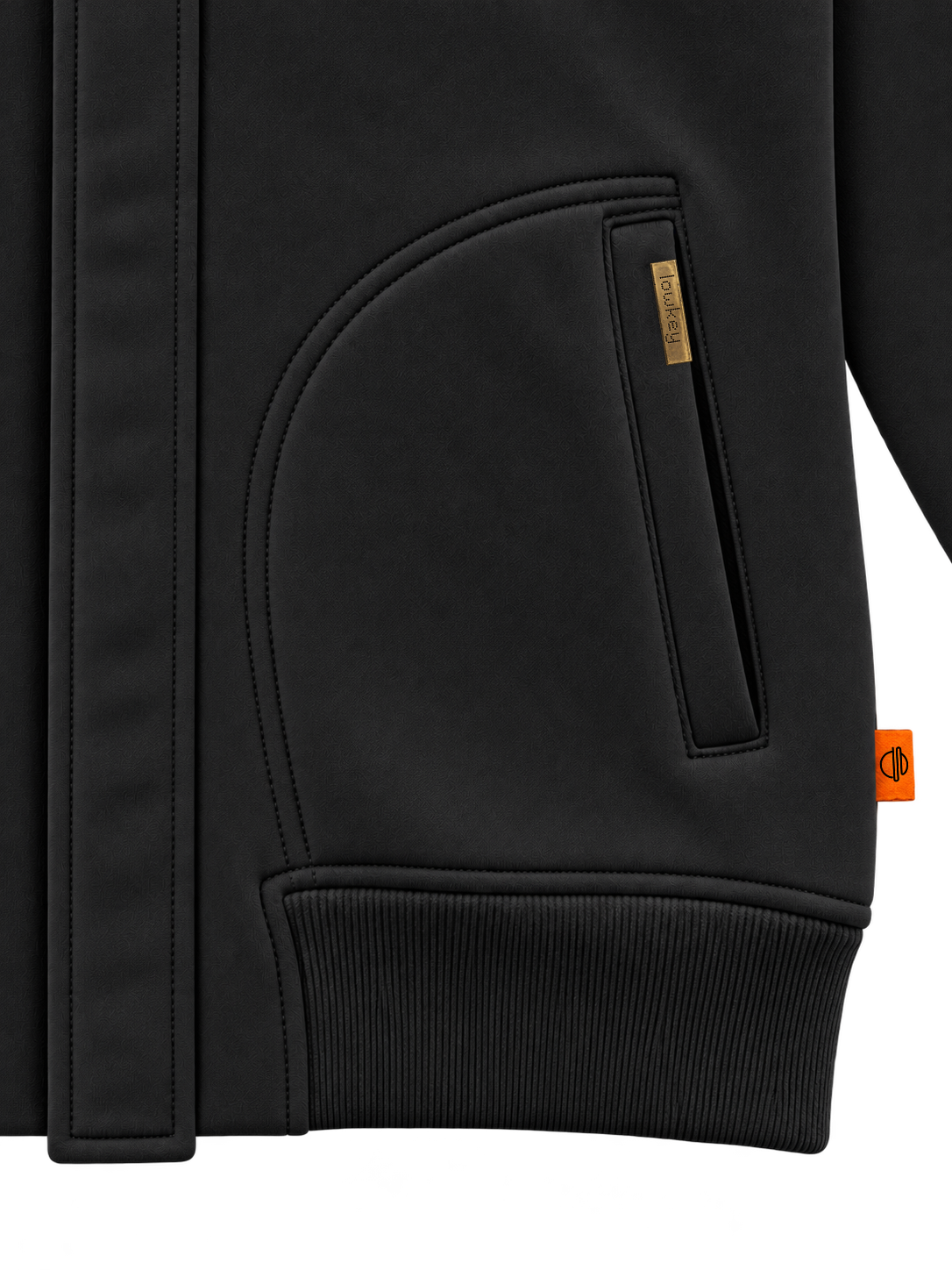 Jackie – Beetle Black Hoodie Jacket