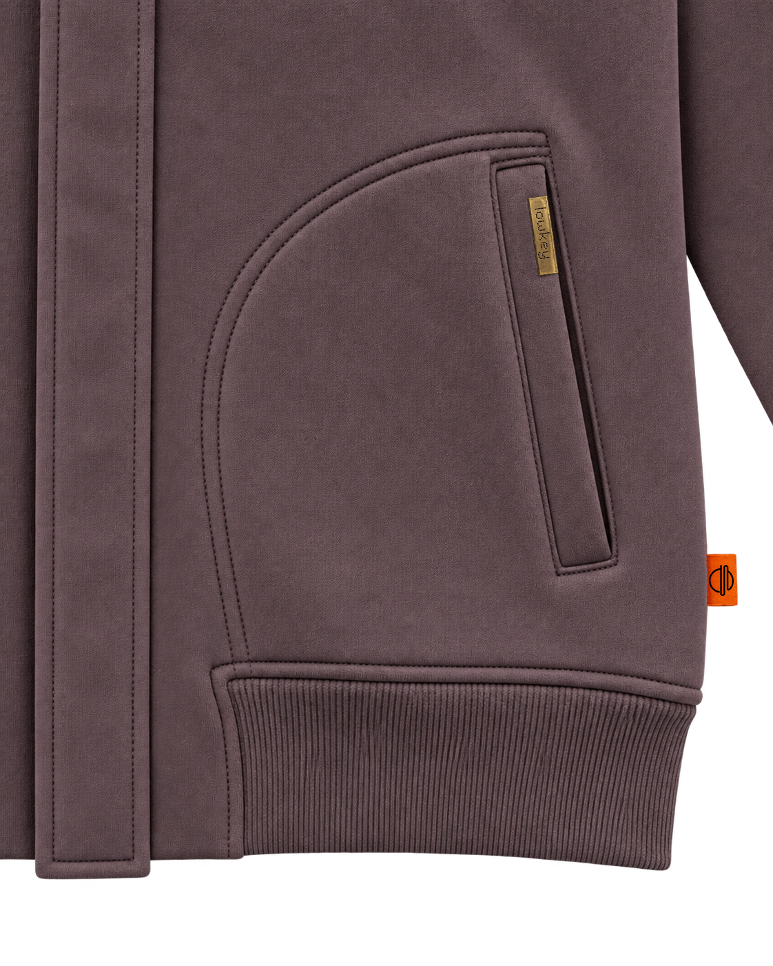Jackie – Beet Brown Hoodie Jacket