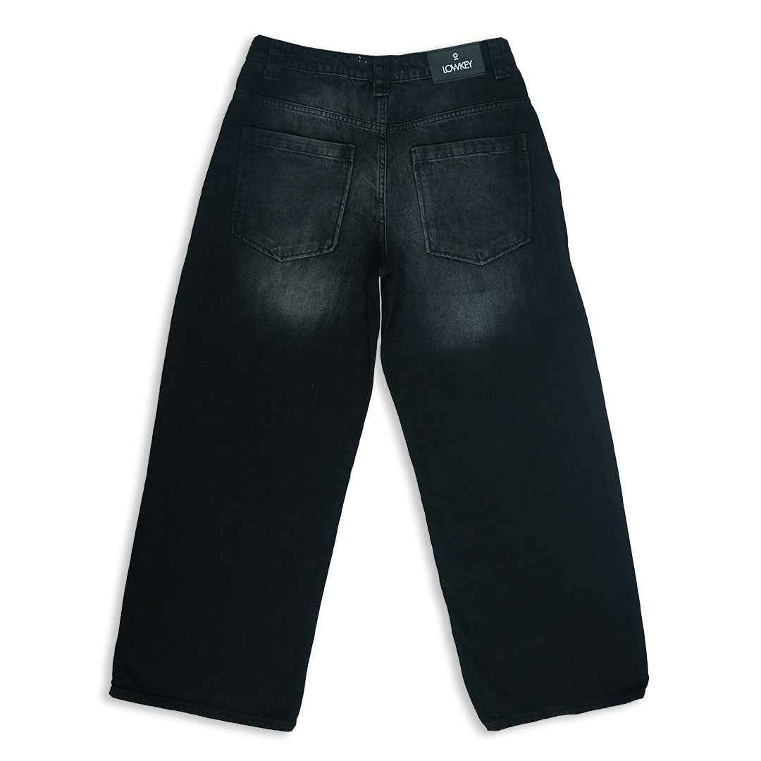 Not Basic Black Baggy Jeans