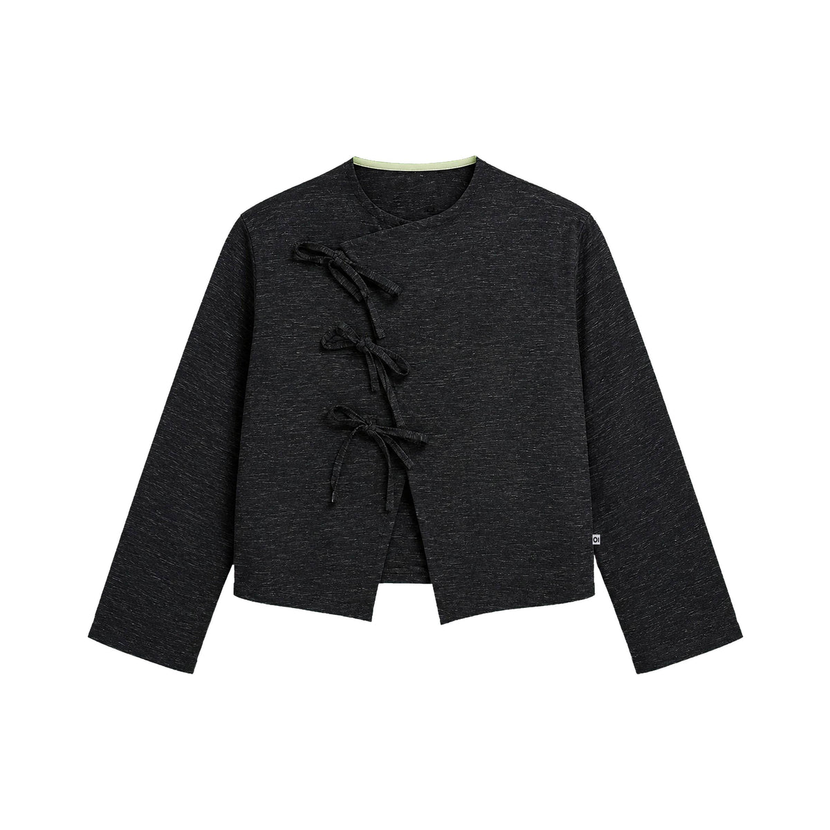 Cape Shirt – Dia Fit – Black Linen