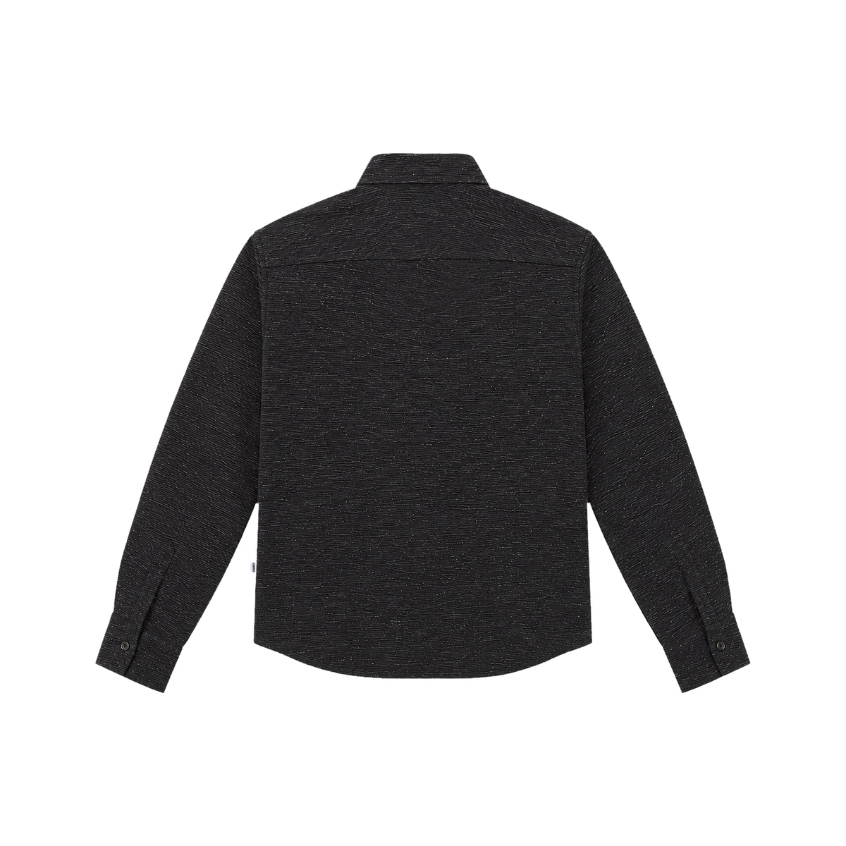 March Fit – Uni Crop Full Sleeves Shirt – Black Linen