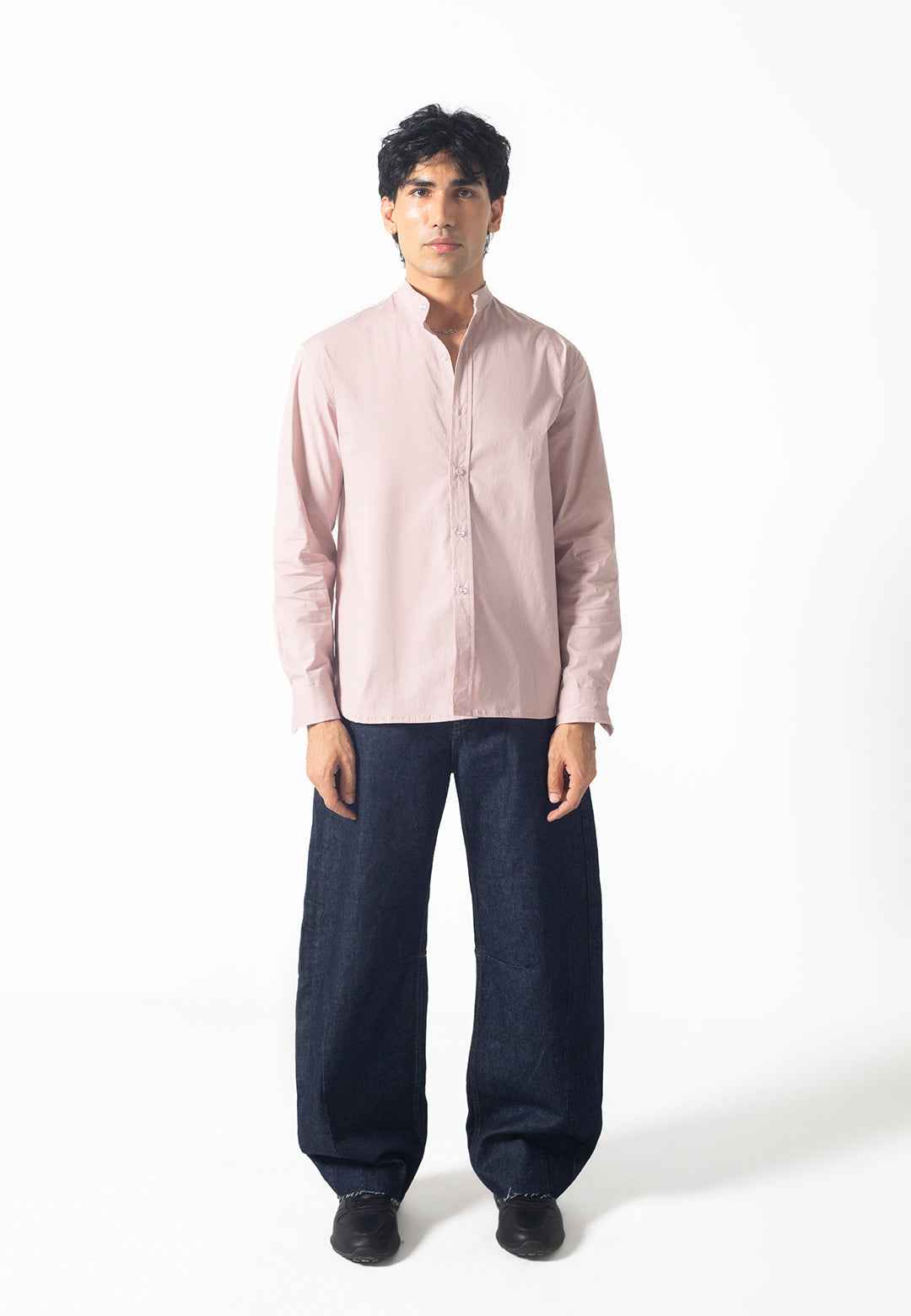 DAVID FIT - MANDARIN COLLAR
