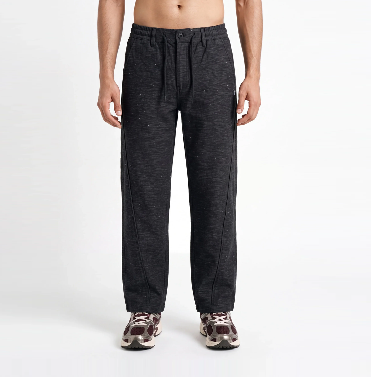 Relaxed Trouser – Comrade Fit – Black Linen