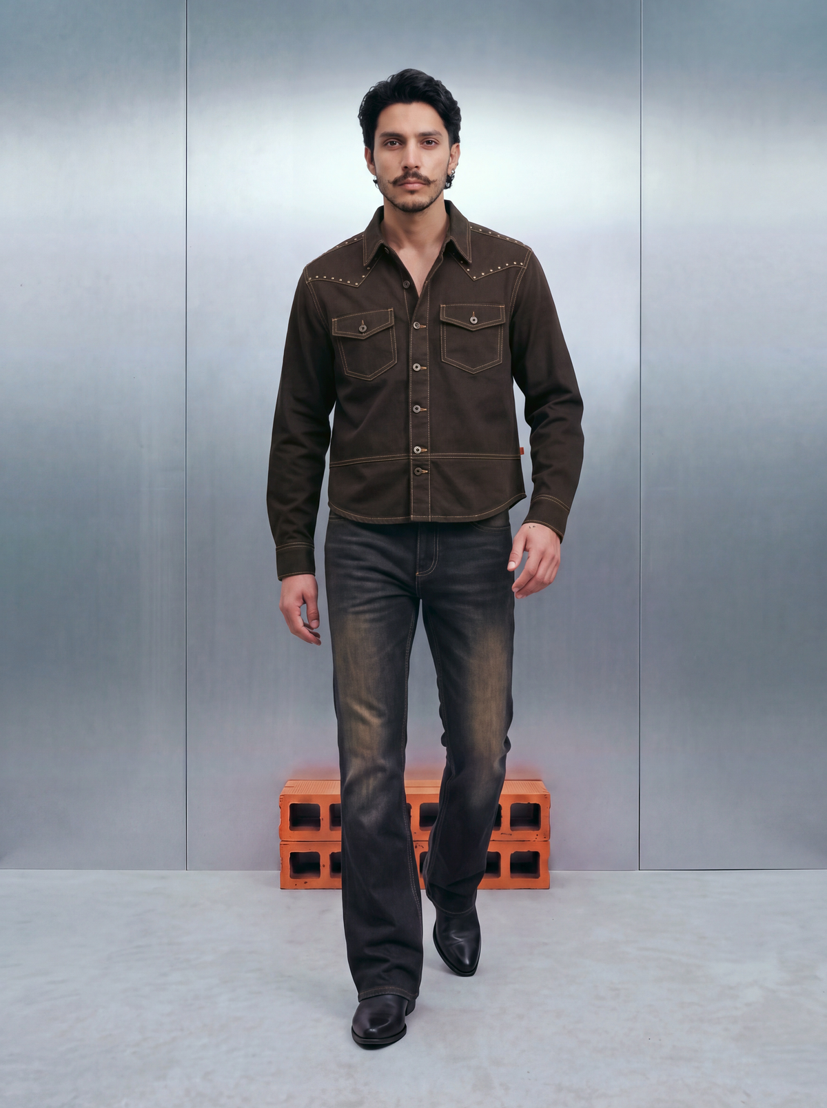 Lamar Fit-Bootcut Jeans