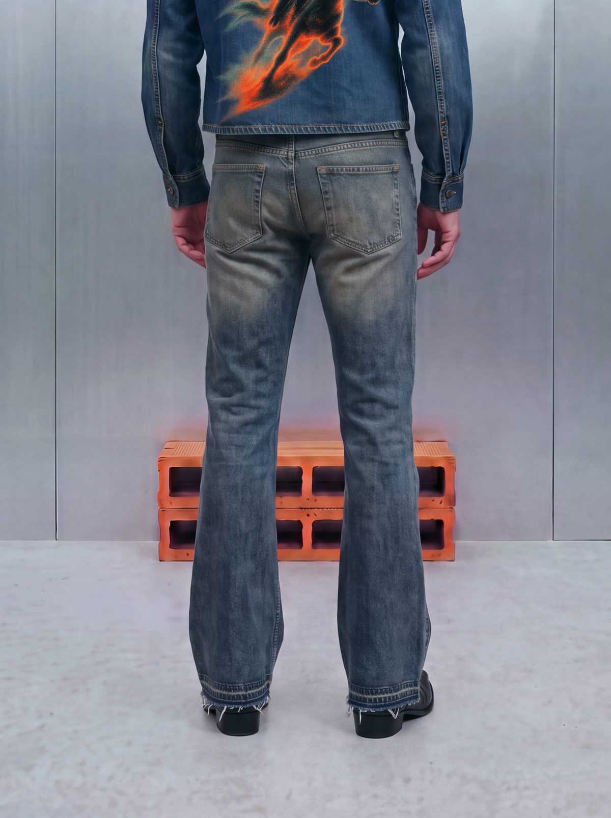 Lamar Fit-Bootcut Jeans