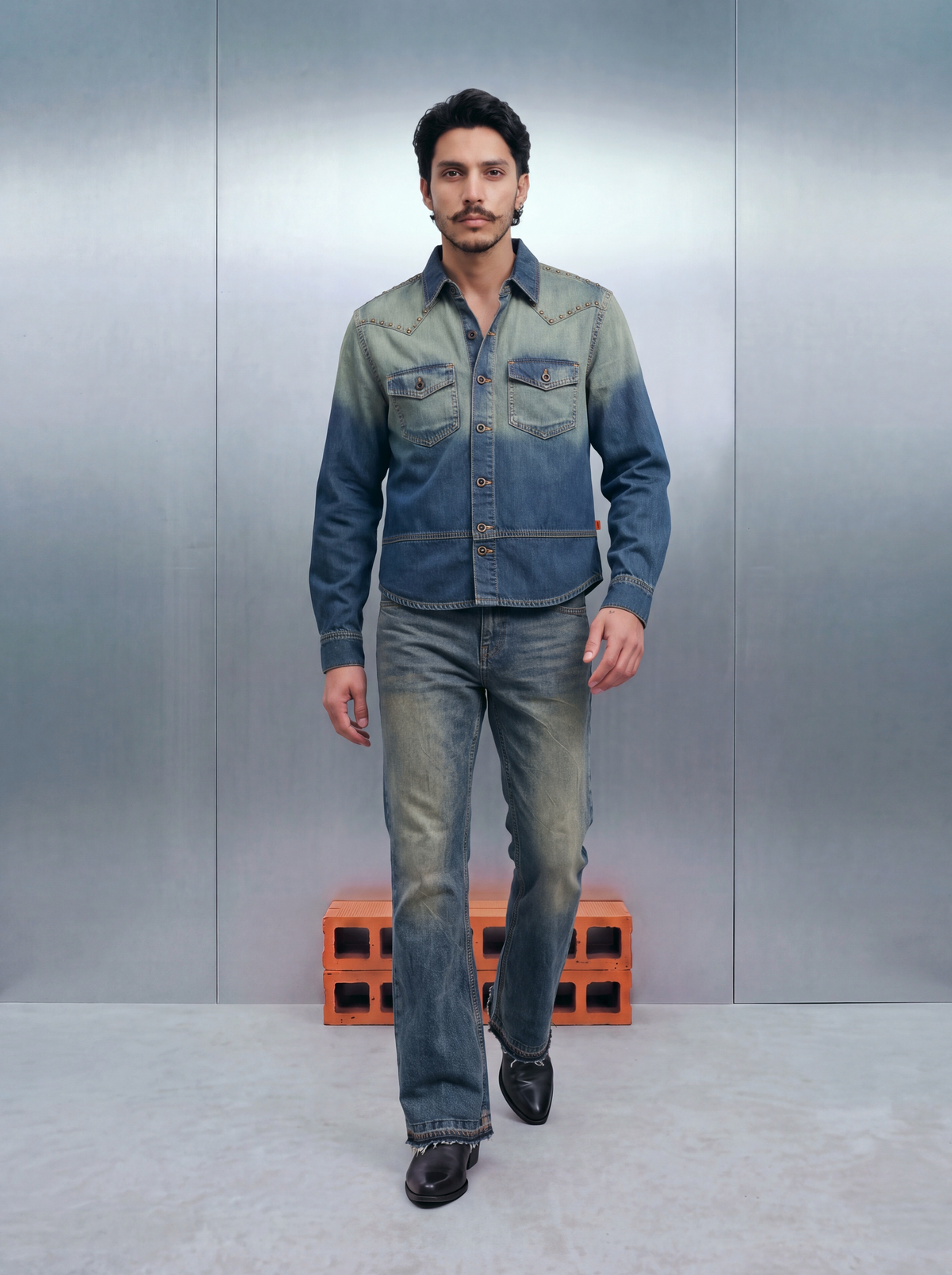 Lamar Fit-Bootcut Jeans