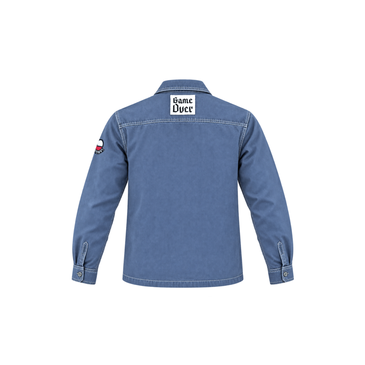 Unisex Denim Shacket