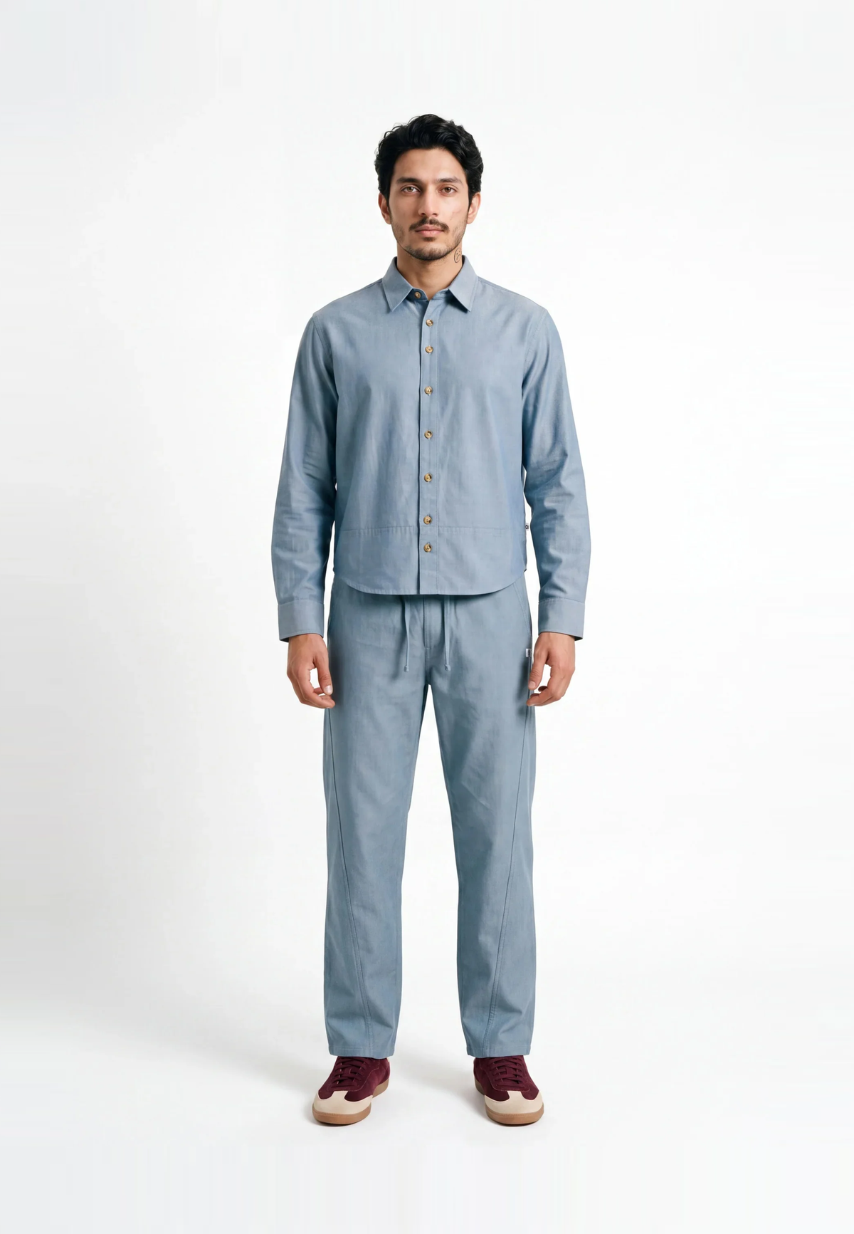 Relaxed Trouser – Comrade Fit – Blue Polo