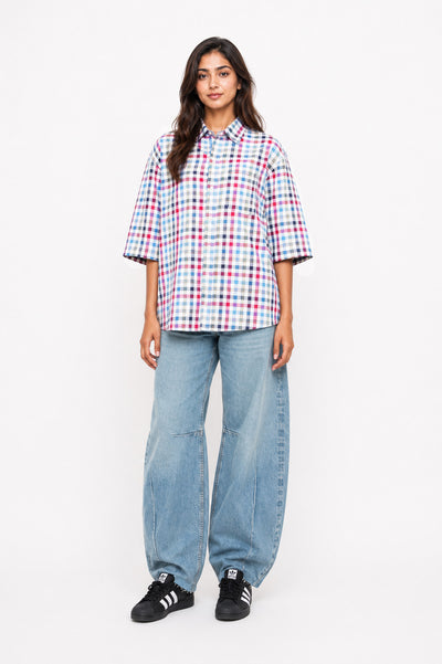Shane Fit – Uni Crop 3/4 Sleeves Shirt