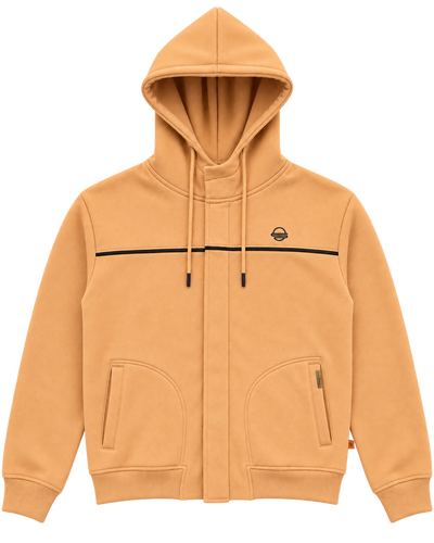Jackie – Sahara Beige Hoodie Jacket