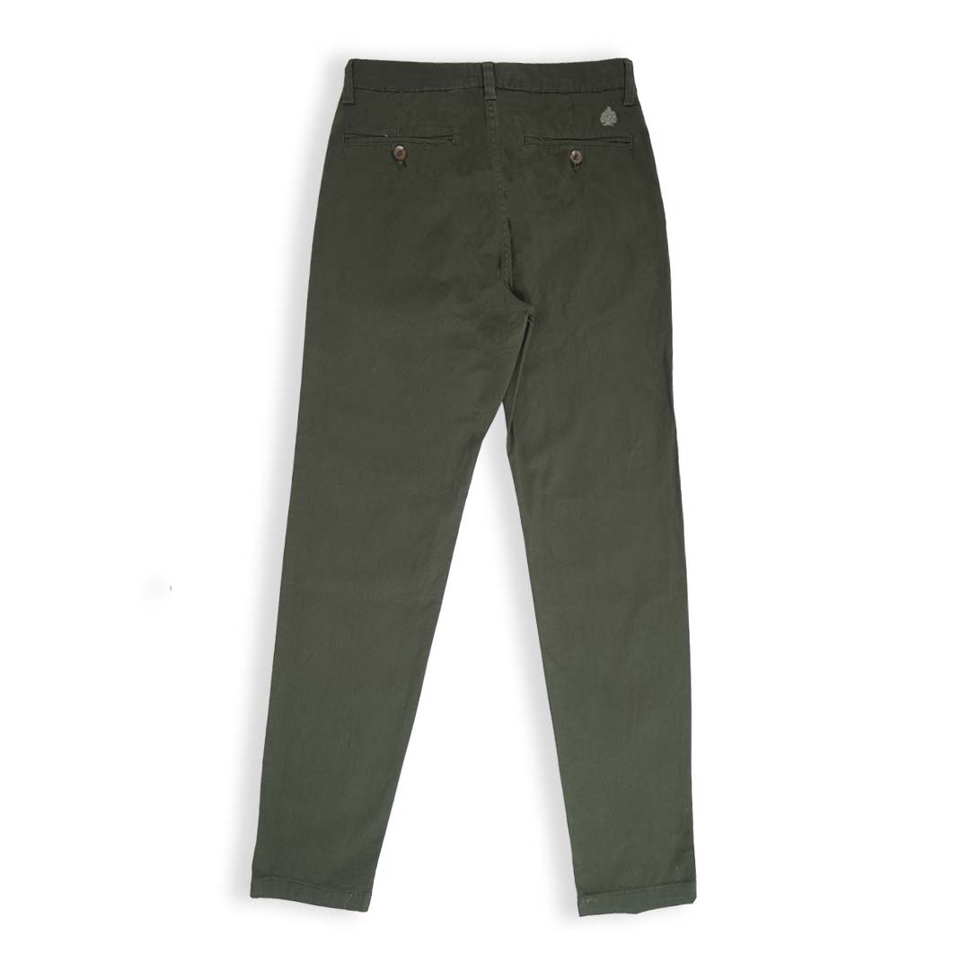 Olive Matte Relax Pants