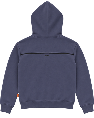 Jackie – Marine Blue Hoodie Jacket