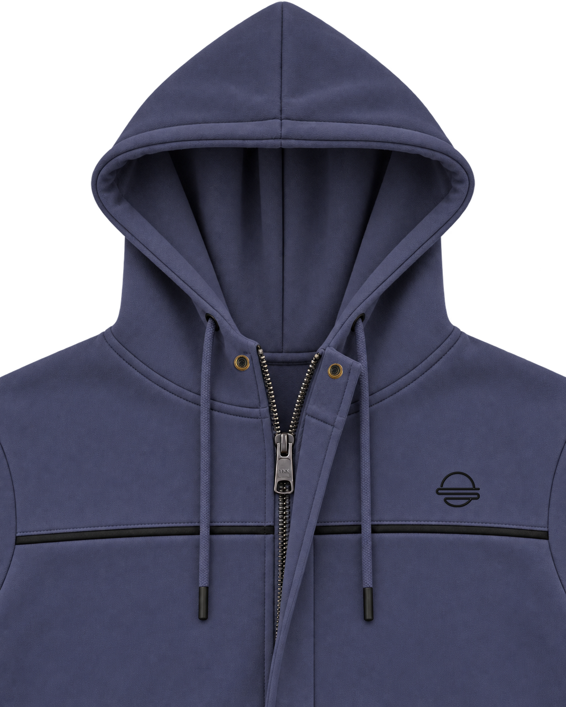 Jackie – Marine Blue Hoodie Jacket