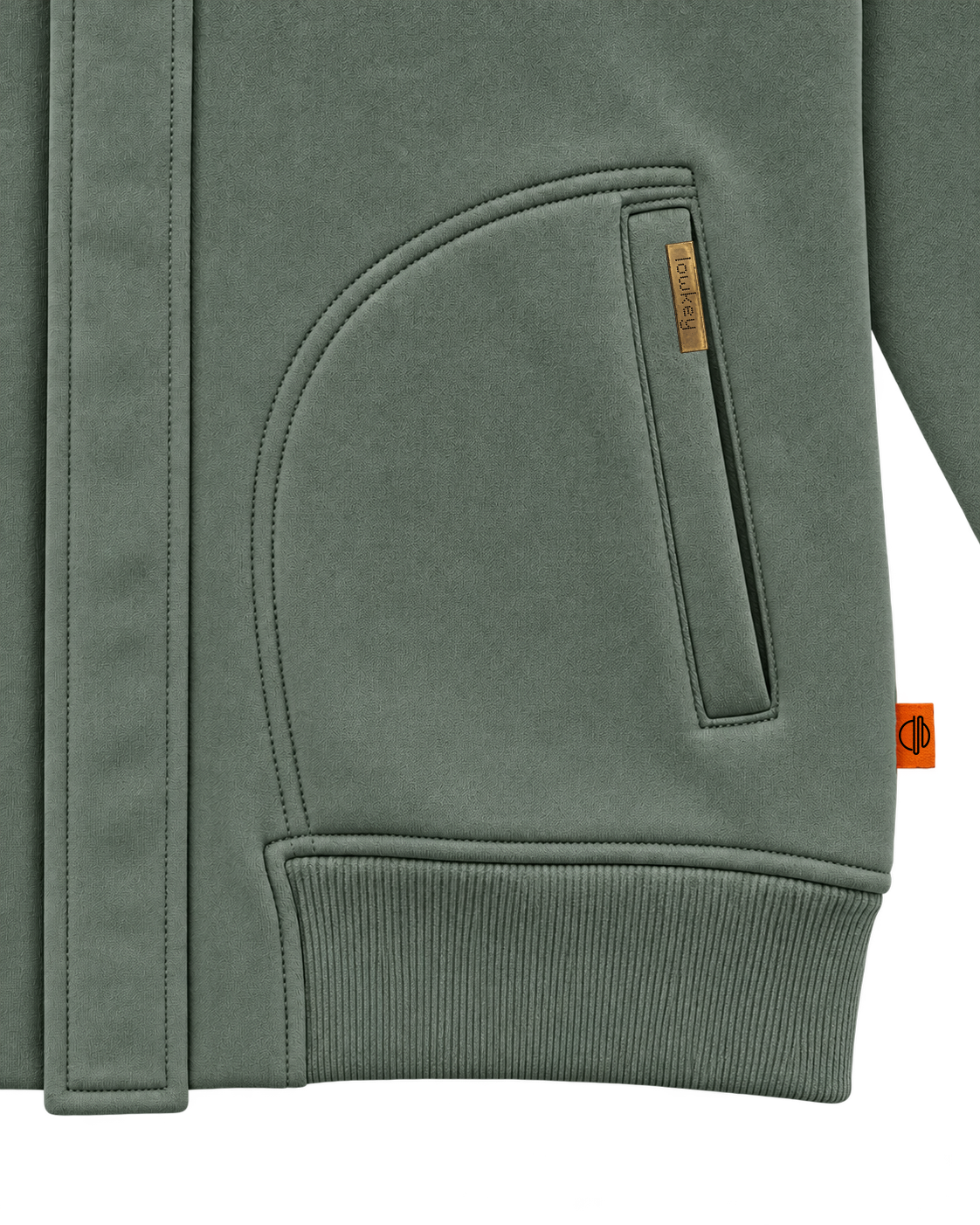 Jackie – Clover Green Hoodie Jacket