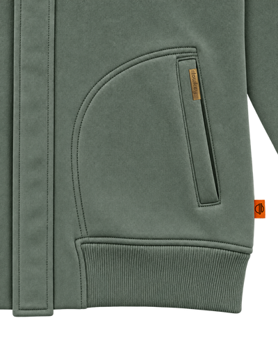 Jackie – Clover Green Hoodie Jacket