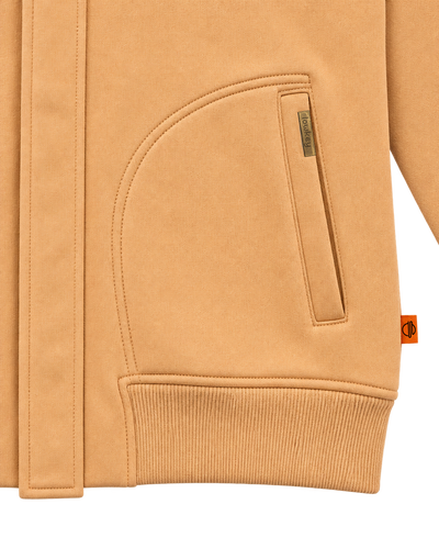 Jackie – Sahara Beige Hoodie Jacket