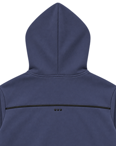 Jackie – Marine Blue Hoodie Jacket