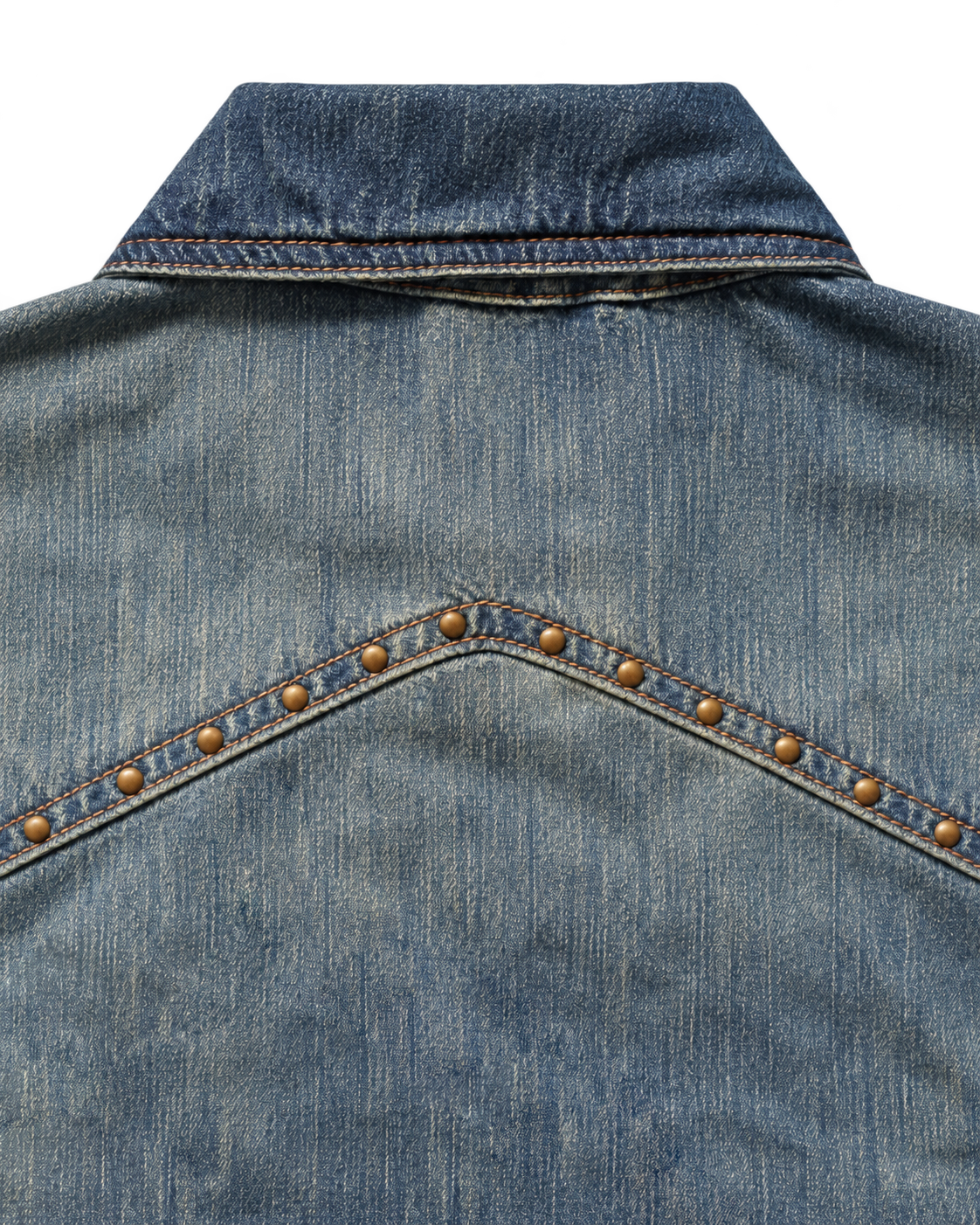 March Cowboy Shacket – Vintage Ombre