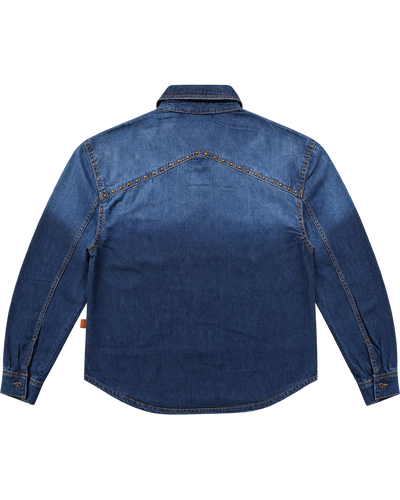 March Cowboy Shacket – Dirty Ombre