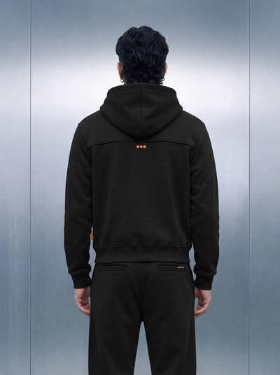 Jackie – Beetle Black Hoodie Jacket
