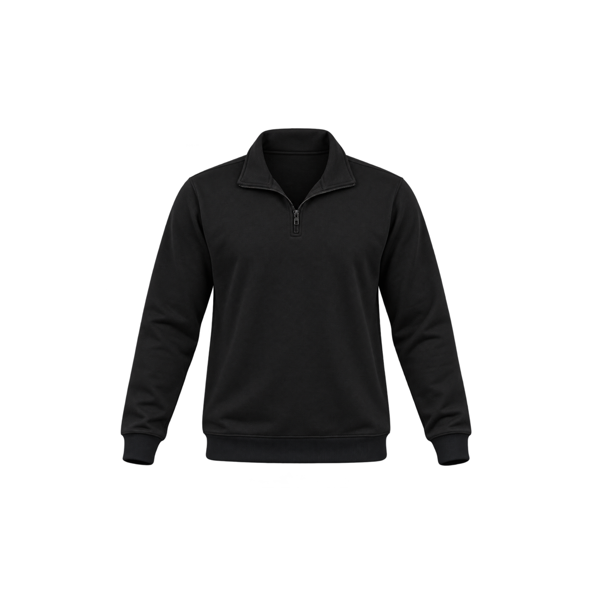 Black Quarter Zipper