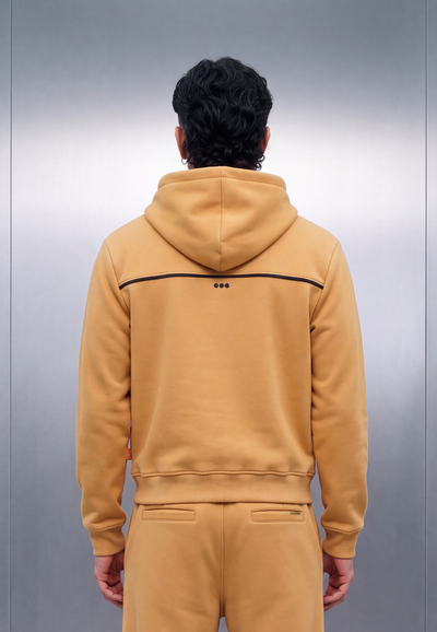 Jackie – Sahara Beige Hoodie Jacket