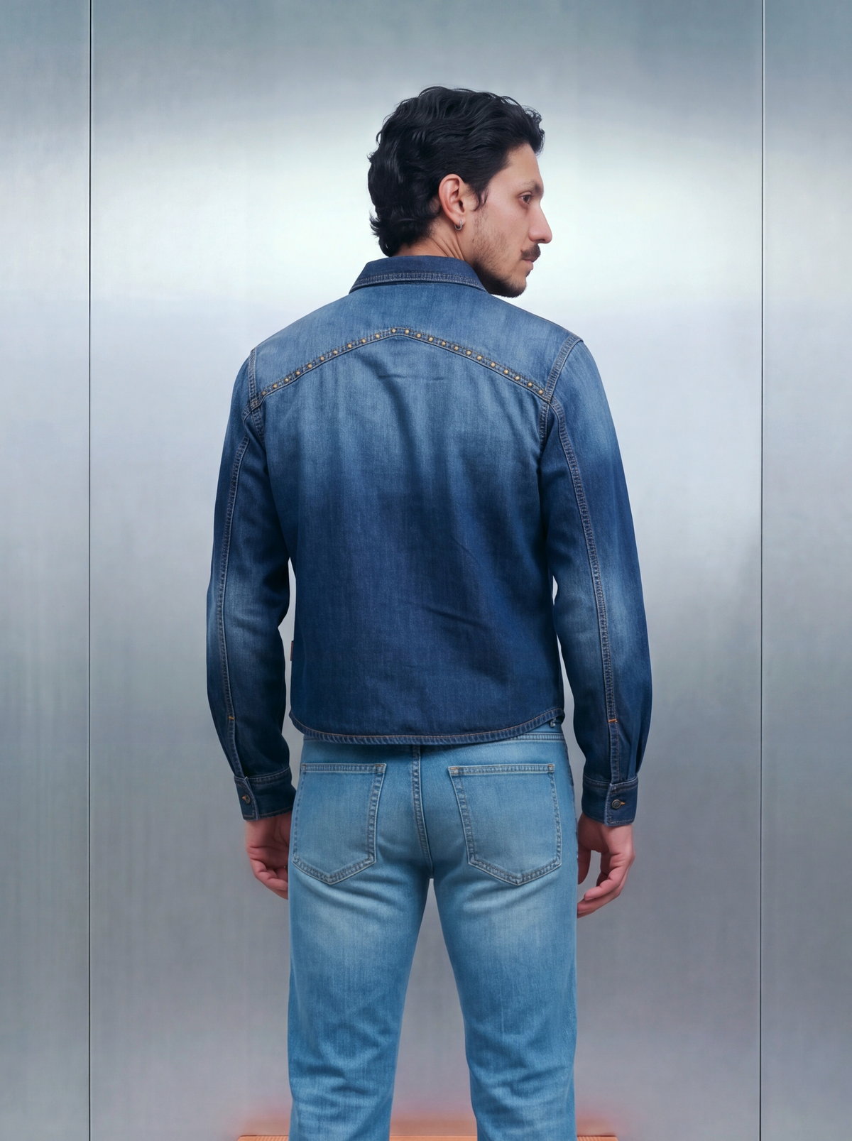 March Cowboy Shacket – Dirty Ombre
