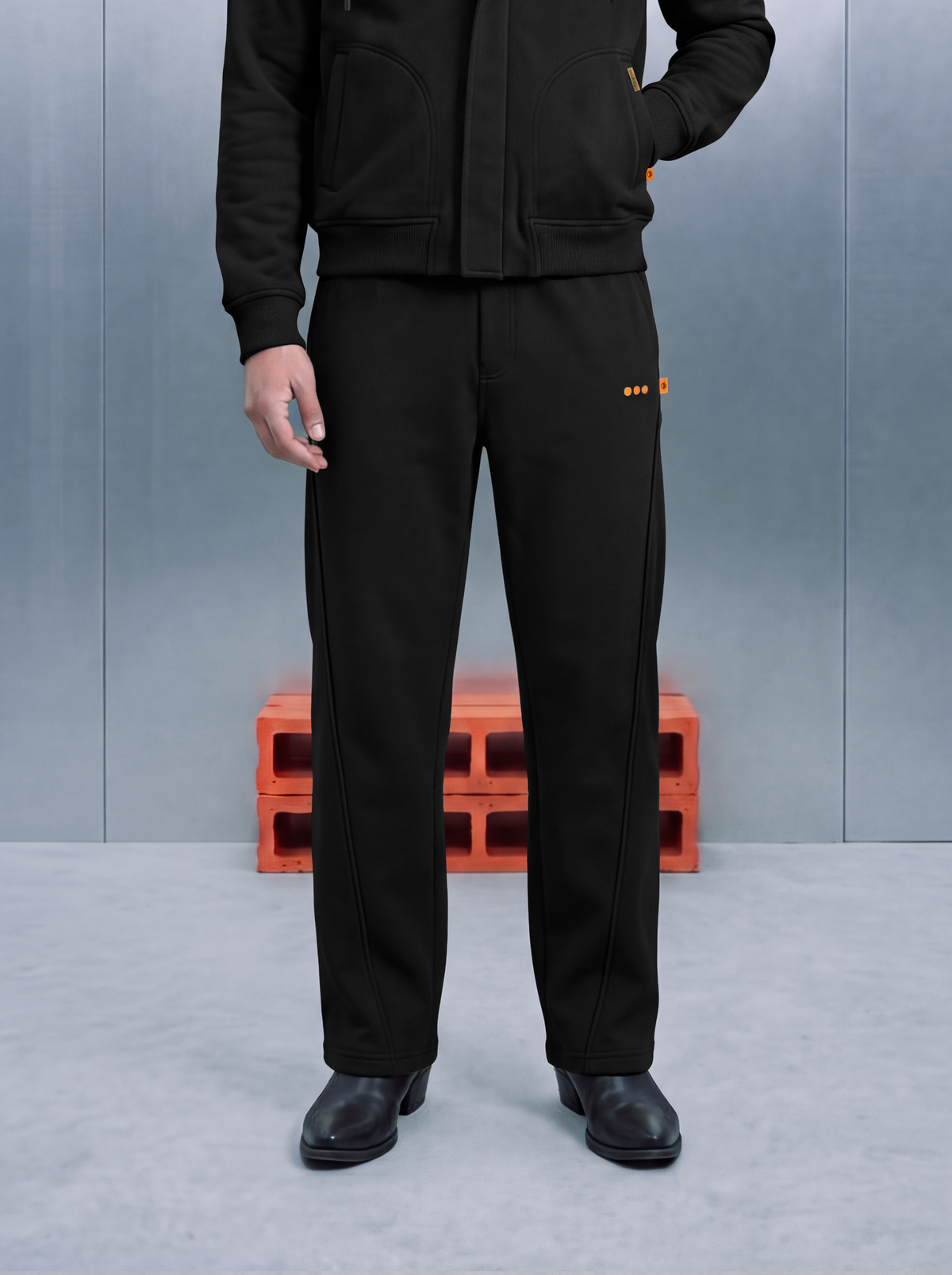 Comrade Fit – Beetle Black Trouser