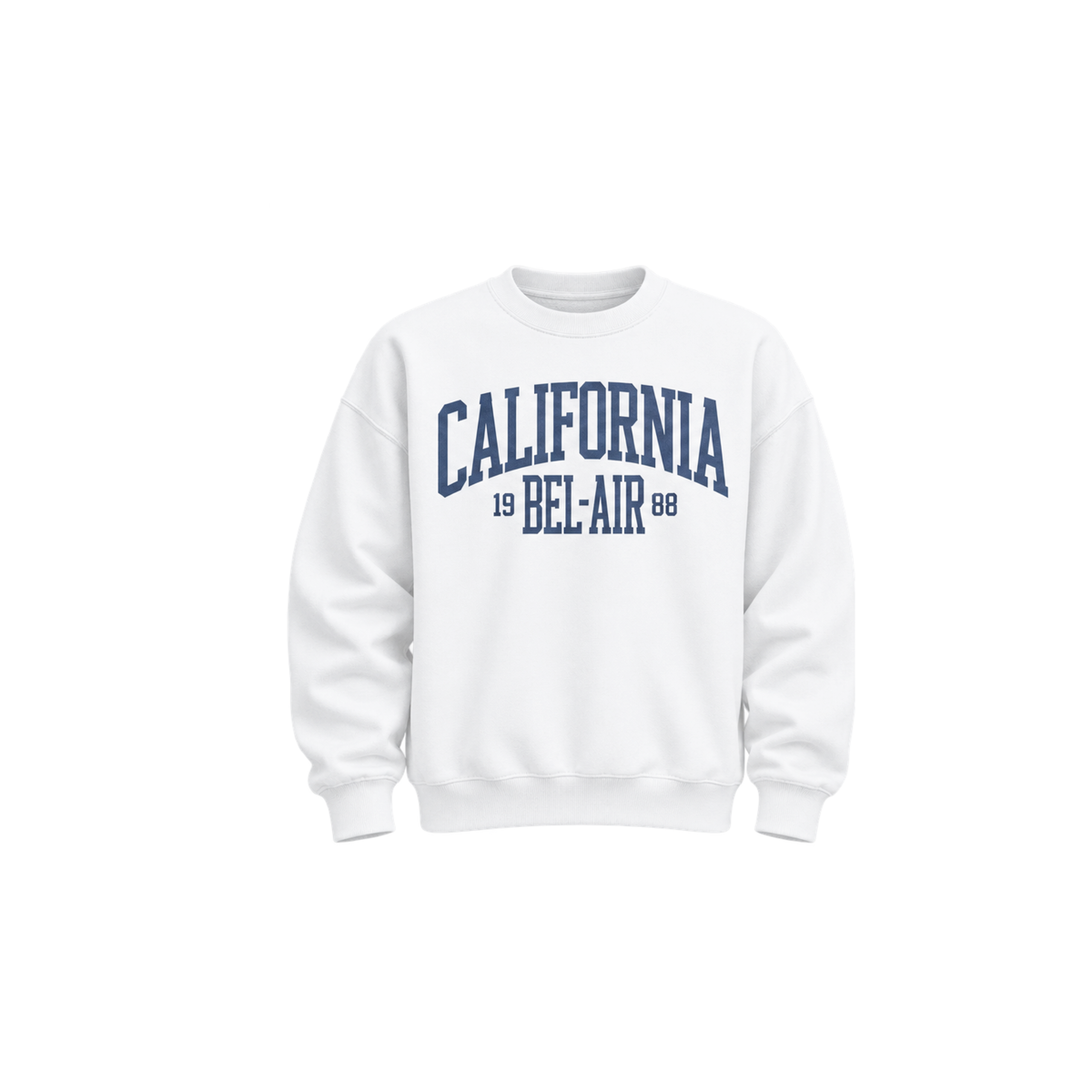 Women's White California Bel-Air Sweatshirt