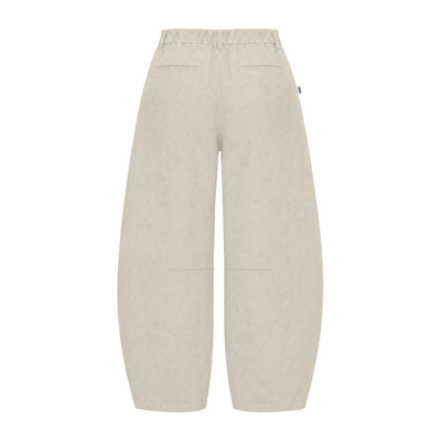 Relaxed Trousers – Horseshoe Fit –  Beige Linen