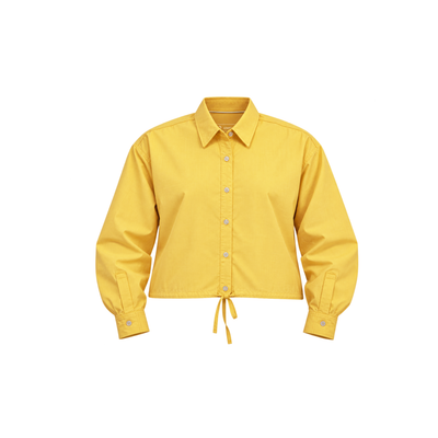 Mo Fit – Crop Tie-Up Shirt