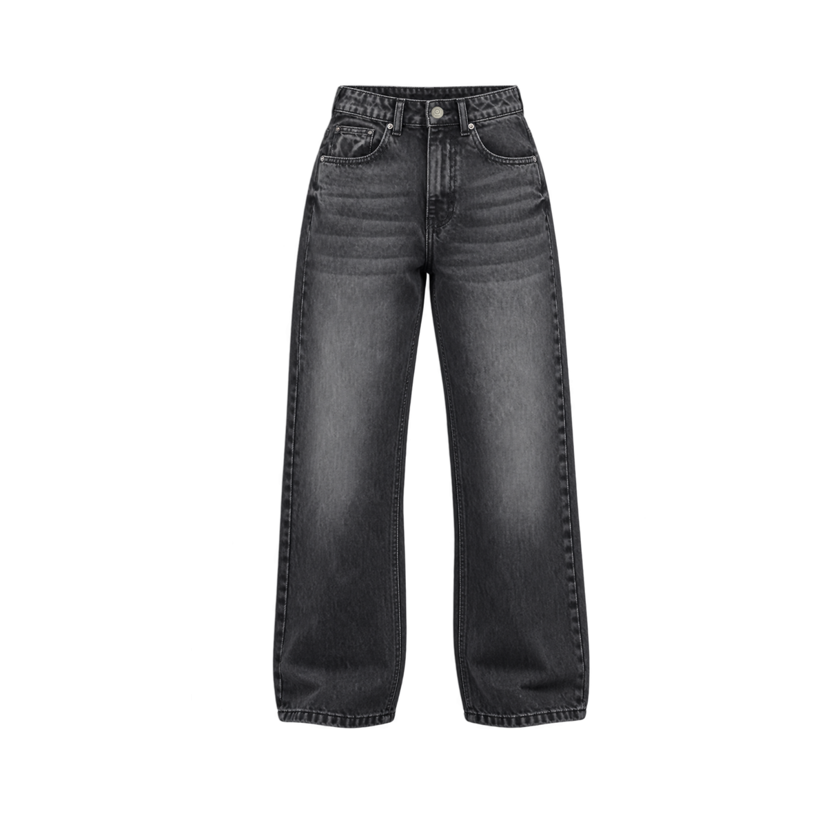 Dan Fit – Black Baggy Jeans
