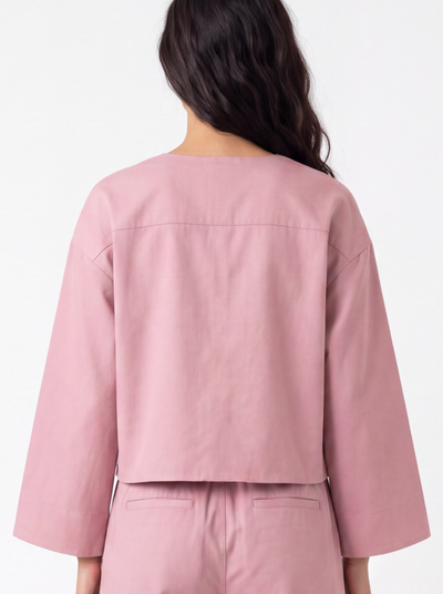 Cape Shirt – Dia Fit – Bubble Pink Polo