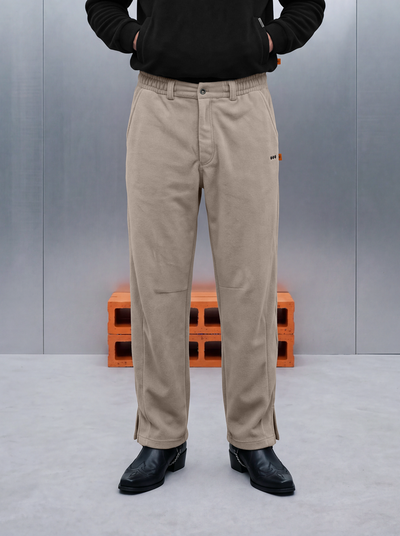 Merino Rodeo Trouser – Caviar Cream