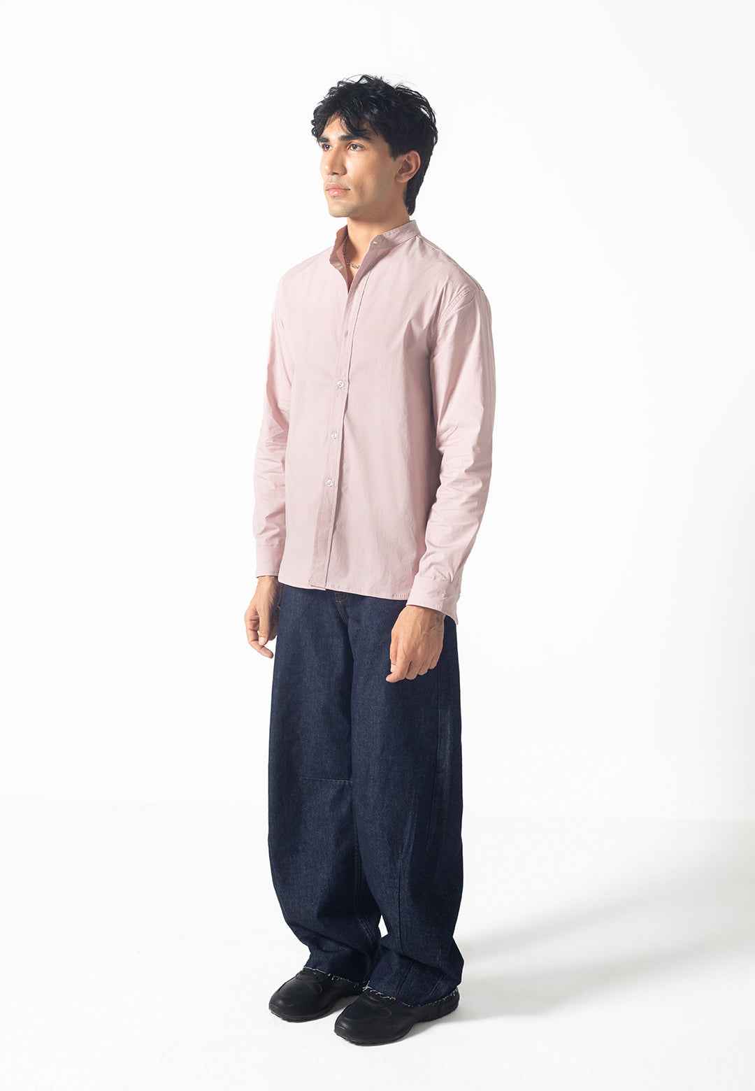DAVID FIT - MANDARIN COLLAR