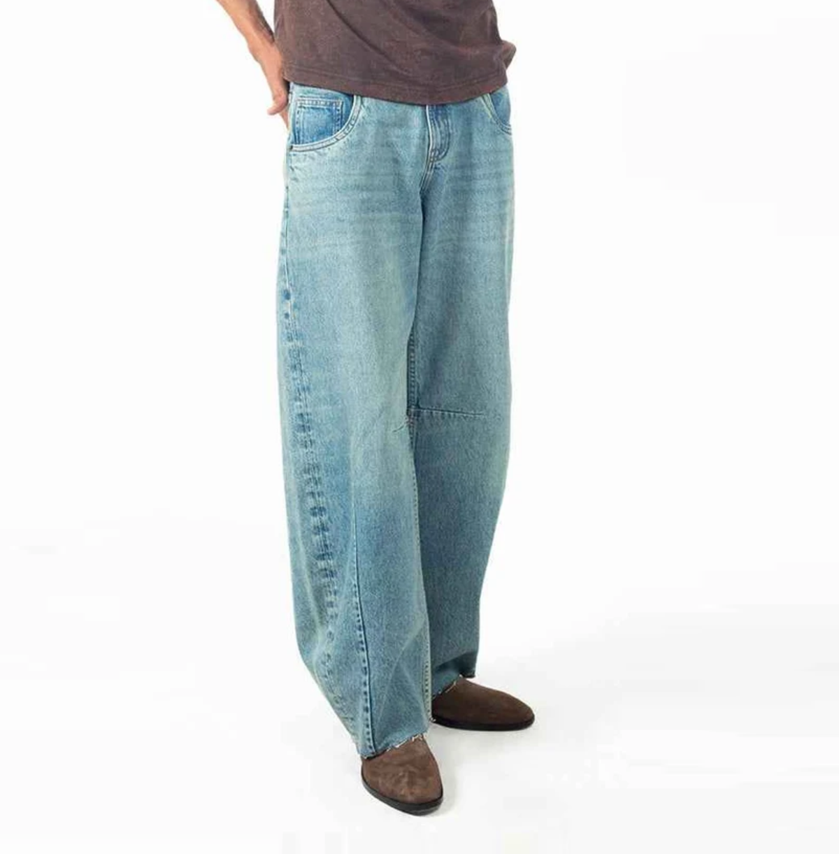 Horseshoe Fit – Curved Baggy Jeans