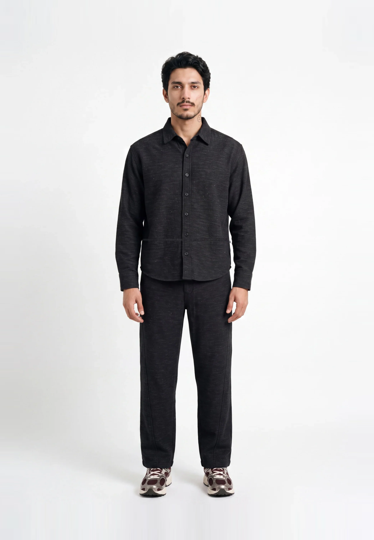 Relaxed Trouser – Comrade Fit – Black Linen