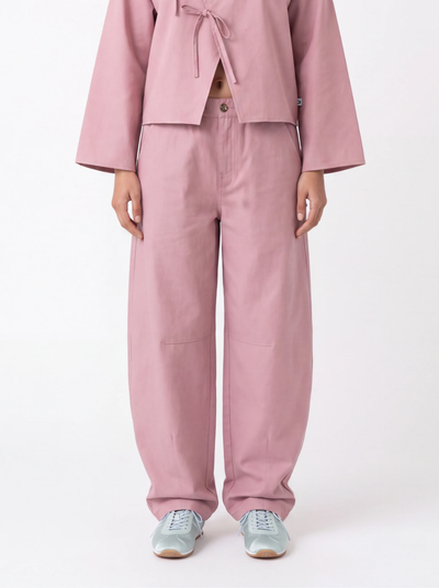 Relaxed Trousers – Horseshoe Fit –  Bubble Pink Polo