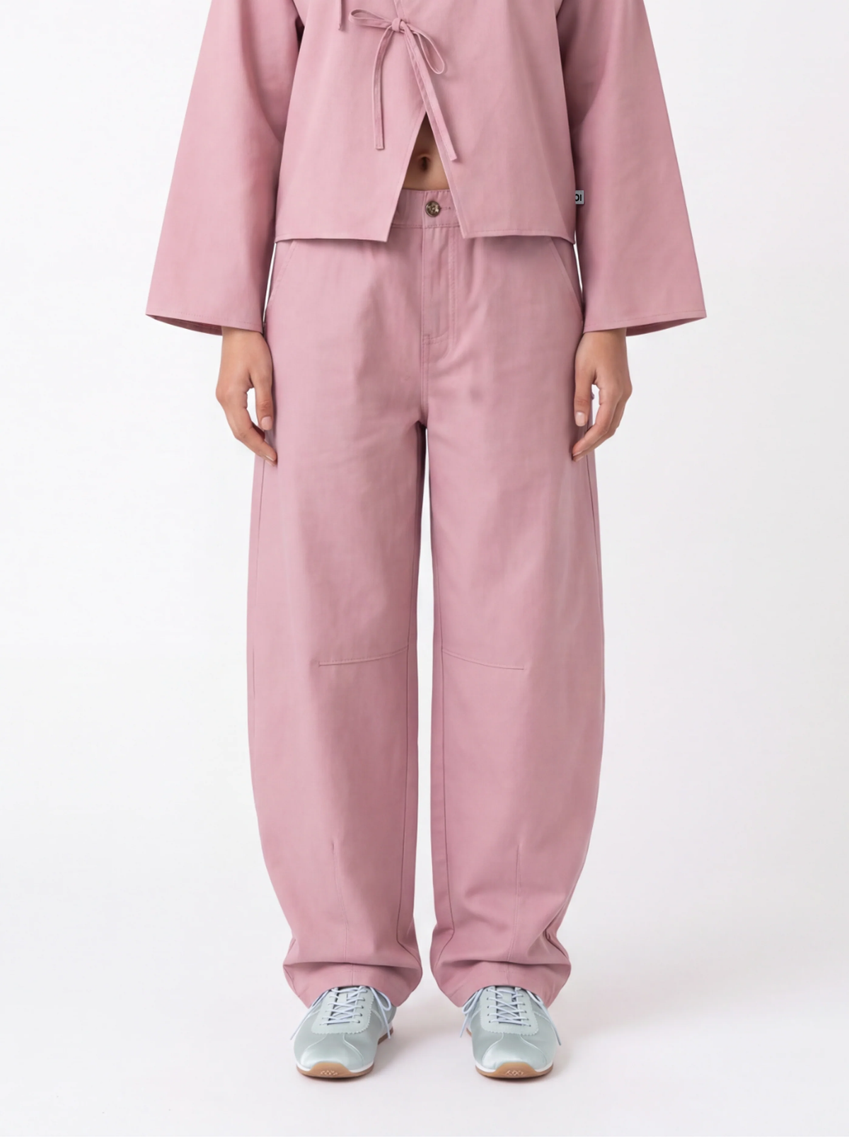 Cord Set — Dia × Horseshoe — Bubble Pink 2 tone Polo