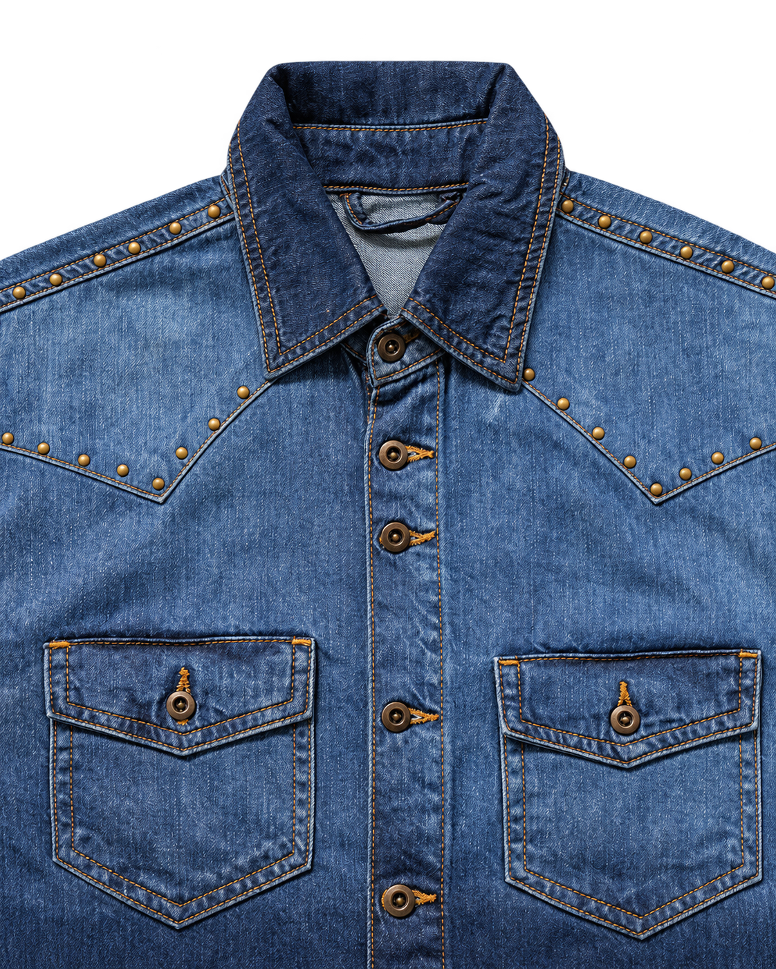 March Cowboy Shacket – Dirty Ombre