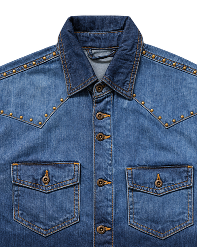March Cowboy Shacket – Dirty Ombre