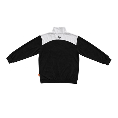 Merino Quarter Zipper – Squid White