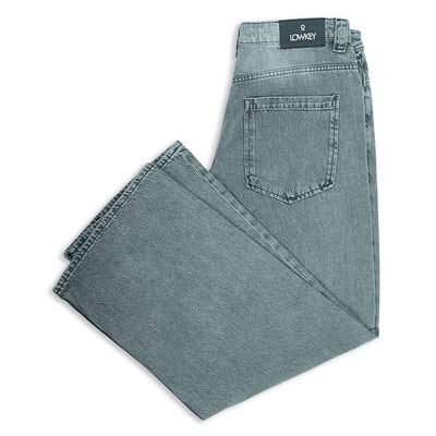 Not Basic Grey Baggy Jeans