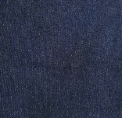 Blue Tencel Blend Baggy Pant