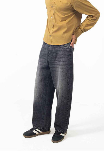 Dan Fit – Black Baggy Jeans