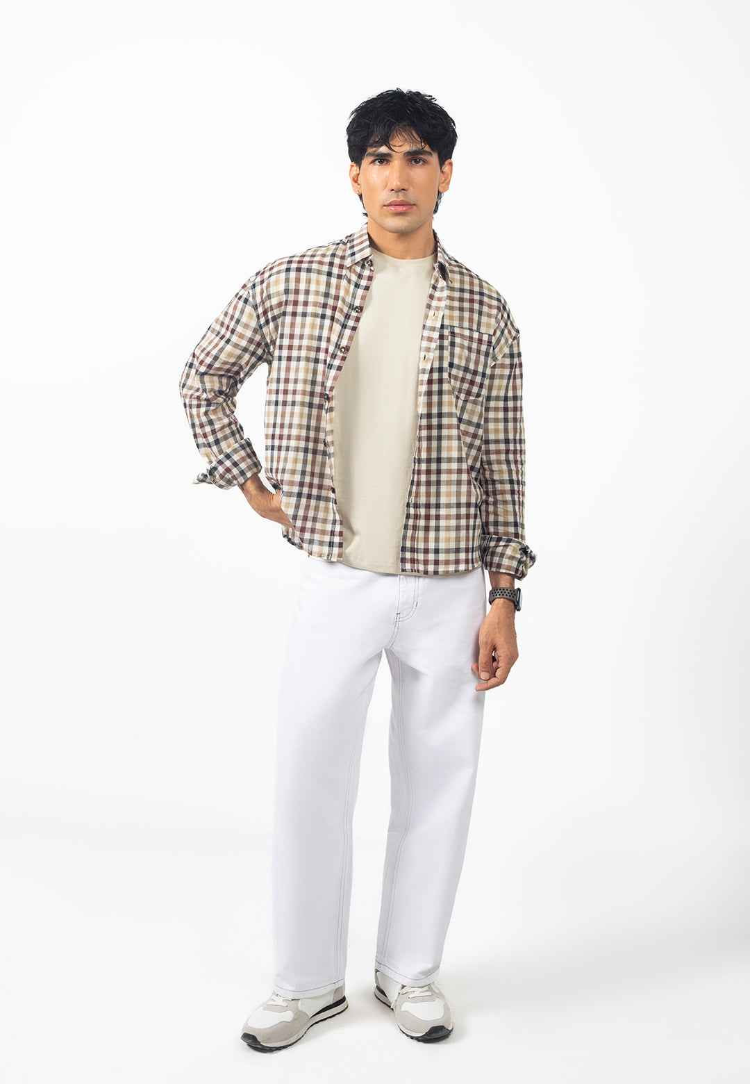 Dan Fit – Cloud Dancer Baggy Jeans