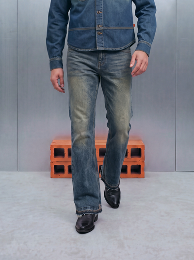 Lamar Fit-Bootcut Jeans