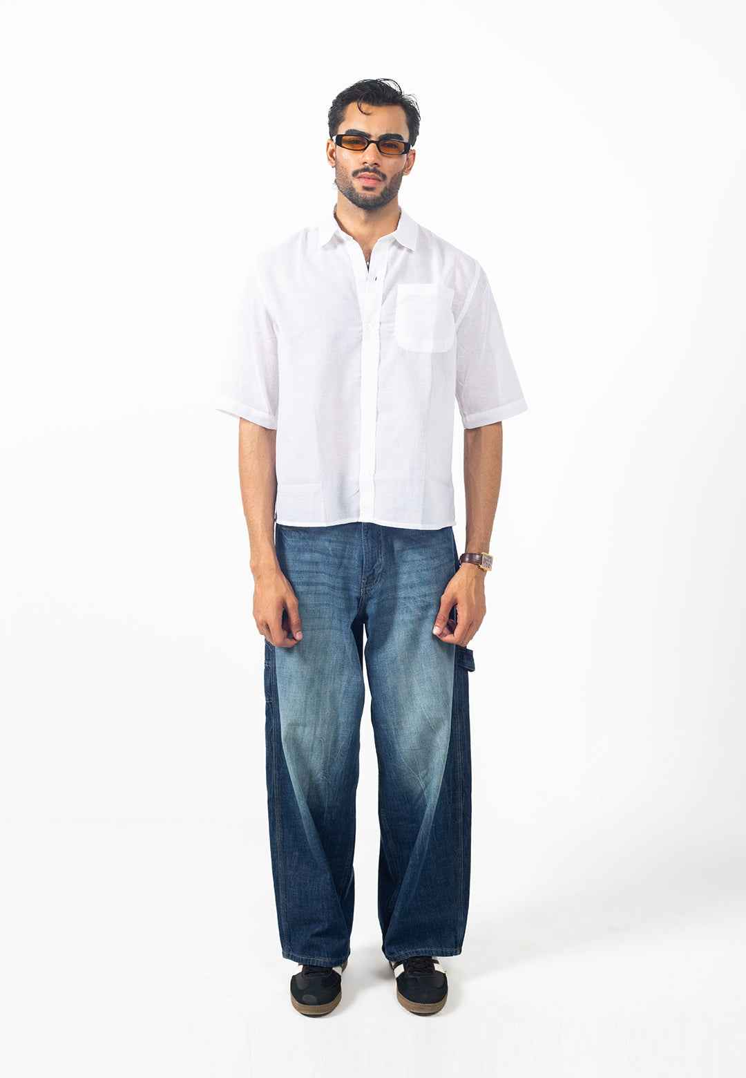 Shane Fit – Uni Crop 3/4 Sleeves Shirt