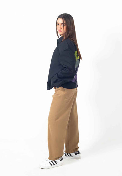 Cruze Fit - Full Sleeves Crop Shirt
